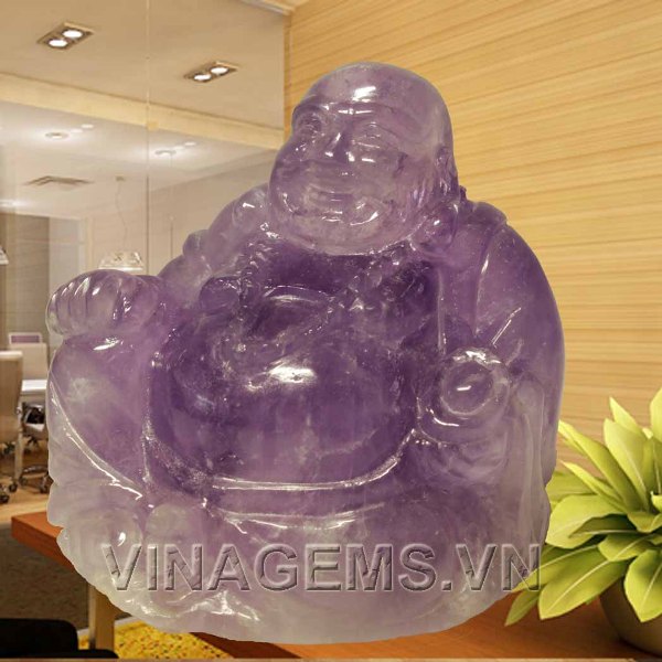 Đá thạch anh tím phong thủy - viên đá của sức khỏe và may mắn