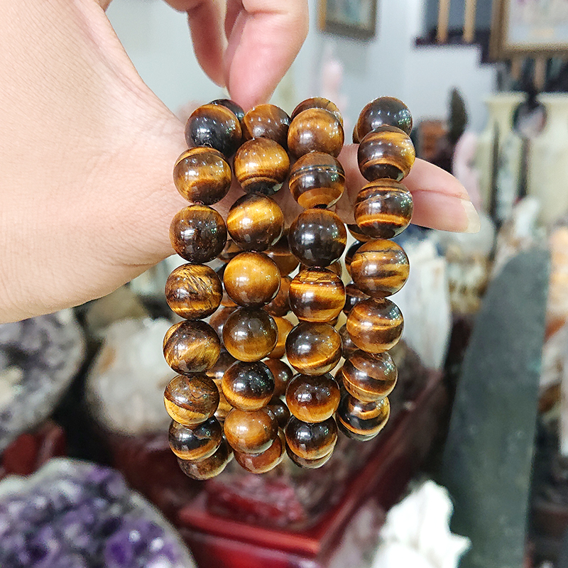 Vòng tay mắt hổ 12mm