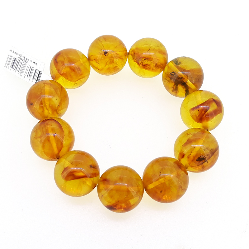 Vòng tay hổ phách (amber) tự nhiên