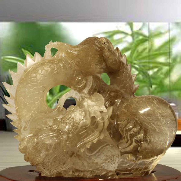 Rồng Thạch anh tóc