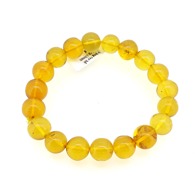 Vòng tay hổ phách (amber) tự nhiên